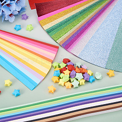 2 Bags 2 Styles Lucky Star Origami Paper&nbsp;DIY-TA0009-55