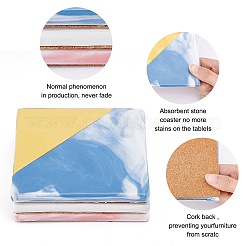 Porcelain Cup Mat&nbsp;DJEW-CP0001-02