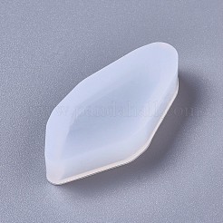 シリコンモールド  レジン型  UVレジン用  エポキシ樹脂ジュエリー作り  ナゲット  ホワイト  49x22.5x9mm&nbsp;X-DIY-F041-18B