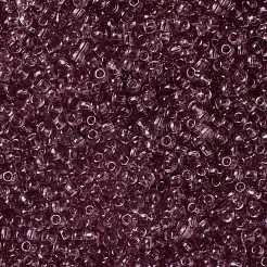 TOHOラウンドシードビーズ  日本製シードビーズ  （6)つの透明な光アメジスト  11/0  2.2mm  穴：0.8mm  約50000個/ポンド&nbsp;SEED-TR11-0006