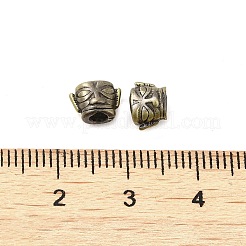Tibetan Style Rack Plating Brass Bead&nbsp;KK-Q805-21AB