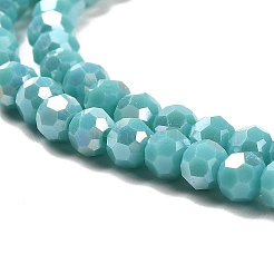 Opaque Glass Beads Stands&nbsp;EGLA-A035-P4mm-B12