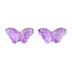 Transparent Spray Painted Glass Beads&nbsp;LS-GLAA-S190-018A-B01