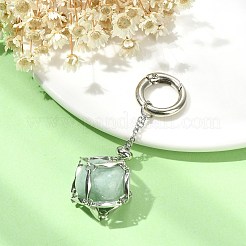304 Stainless Steel Pouch Keychains&nbsp;HJEW-JM01301-02