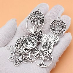10Pcs Tibetan Style Alloy Pendants&nbsp;PW-WGFB9B9-01