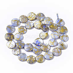 Drawbench Freshwater Shell Beads Strands&nbsp;SHEL-T014-012B