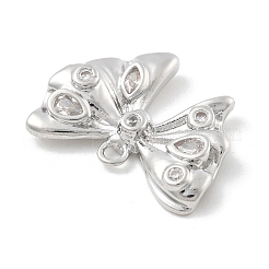 Brass Micro Pave Cubic Zirconia Pendants&nbsp;KK-D283-03P