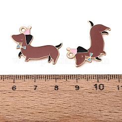 Alloy+Enamel Pendants&nbsp;ENAM-TAC0003-03B-G