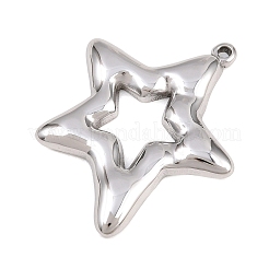 304 Stainless Steel Pendants&nbsp;STAS-B144-02P