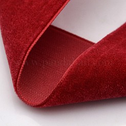 Polyester Velvet Ribbon for Gift Packing and Festival Decoration&nbsp;SRIB-M001-23mm-260