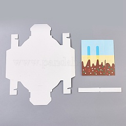 Cardboard Paper Box&nbsp;CON-WH0035-01B