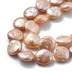 Natural Baroque Keshi Pearl Beads Strands&nbsp;PEAR-P064-08D-04D