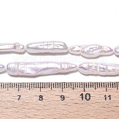 Natural Baroque Pearl Keshi Pearl Beads Strands&nbsp;PEAR-S010-30-03