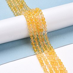 Natural Citrine Beads Strands&nbsp;G-D463-06