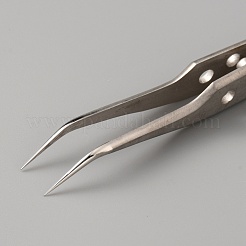 Stainless Steel Carved Ponited Tweezers&nbsp;TOOL-WH0125-49