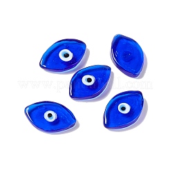 Handmade Evil Eye Lampwork Cabochons&nbsp;LAMP-F025-06F