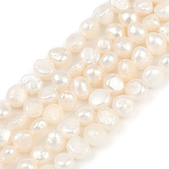 Natural Cultured Freshwater Pearl Beads Strands&nbsp;PEAR-P064-19D-04A