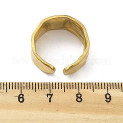 304 Stainless Steel Cuff Rings&nbsp;RJEW-M019-39G