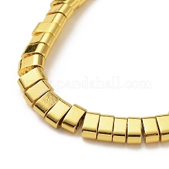 Electroplated Non-magnetic Synthetic Hematite Beads Strands&nbsp;G-E495-11B-02