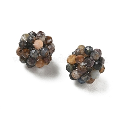 Natural Pietersite Woven Beads&nbsp;GG-CBA2E9C-F08-02