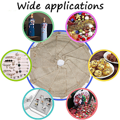 Jute Cloth Storage Pouches&nbsp;ABAG-WH0048-11