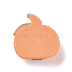 秋のテーマ パンプキンハウス オペーク レジン カボション  オレンジ  20x19.5x8mm&nbsp;RESI-F031-08