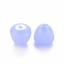 透明なアクリルビーズ  染め  多面カット  ティアドロップ  ミックスカラー  15x14.5mm  穴：2mm  約243個/500g&nbsp;MACR-S373-10E