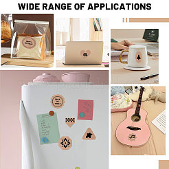 Kraft Paper PVC Stickers&nbsp;DIY-WH0899-410B
