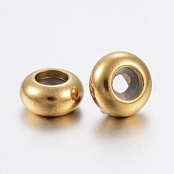 Ion Plating(IP) 202 Stainless Steel Beads&nbsp;X-STAS-F148-7mm-07G
