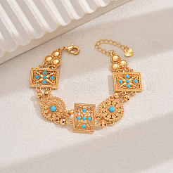 Stylish Alloy Resin Link Bracelets for Women&nbsp;MM5858-2