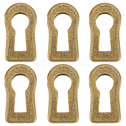 6Pcs Alloy Decorative Keyhole&nbsp;FIND-CN0002-36A