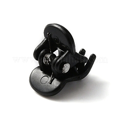 プラスチックバンスクリップ  ブラック  12x11x17mm&nbsp;PHAR-WH0012-19