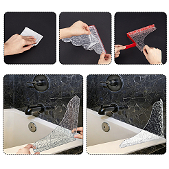 Acrylic Washbasin Waterproof Guard&nbsp;FIND-WH0366-386