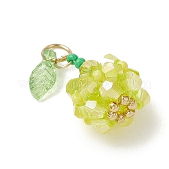 Glass Pendants&nbsp;PALLOY-MZ01248-03