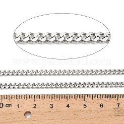 316L Surgical Stainless Steel Curb Chains&nbsp;CHS-H115-01C-P