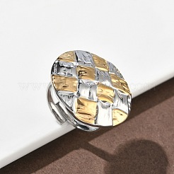 304 Stainless Steel Cuff Open Rings&nbsp;RJEW-F202-02D-GP
