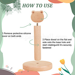 Wood Scrunchie Display Holders&nbsp;ODIS-PH0001-58A