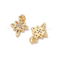 SHEGRACE Brass Clear Cubic Zirconia Charms&nbsp;XGRQ4G263-697G