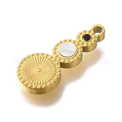 Ion Plating(IP) 304 Stainless Steel Manual Polishing Charms&nbsp;STAS-M059-04G-04
