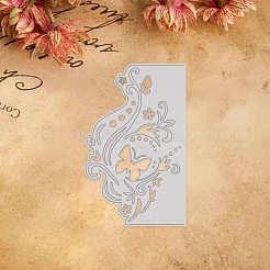 Floral Design Carbon Steel Cutting Dies Stencils&nbsp;DIY-WH0170-010