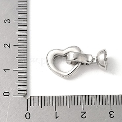 Brass Fold Over Clasps&nbsp;KK-M320-10P