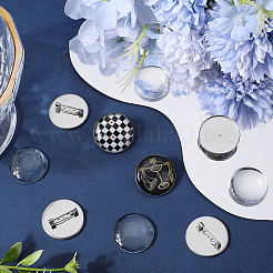 DIY Blank Dome Brooch Making Kit&nbsp;DIY-SC0023-83
