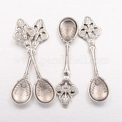 Tibetan Style Alloy Big Pendants&nbsp;X-TIBEP-A19597-AS-LF