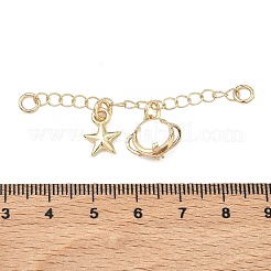 Brass & Acrylic Chain Extender&nbsp;KK-G557-09G