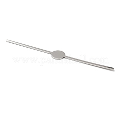 304 Stainless Steel Cuff Bangles Finding&nbsp;LS-FIND-U025-01P