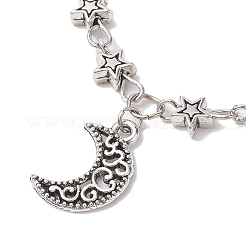 Tibetan Style Alloy Charm Bracelets&nbsp;BJEW-JB10096-04