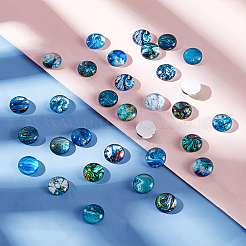 Glass Cabochons&nbsp;GLAA-PH0002-19