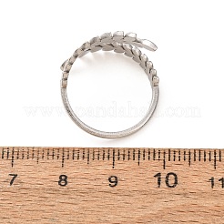 304 Stainless Steel Cuff Open Rings for Women&nbsp;SA-CBA4160-31P
