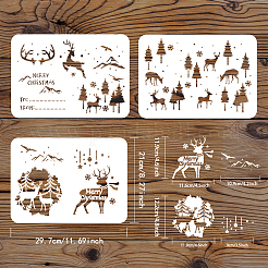 Plastic Drawing Painting Stencils Templates&nbsp;DIY-WH0172-860