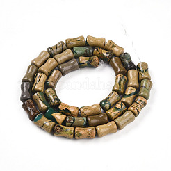 Natural Verdite Stone Beads Strands&nbsp;G-T140-90